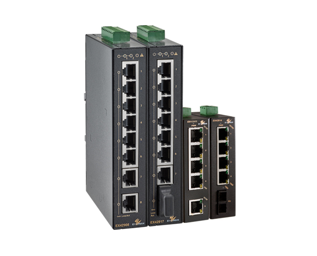 Hardened Unmanaged Ethernet Switch