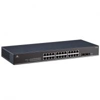 EX16926 Series Unmanaged 26 Port Gigabit Switch with 24 RJ45 Gigabit Ports and 2 Gigabit SFP Slots
