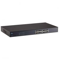 EX17016 Web-smart 16-port 10/100BASE-TX PoE (IEEE 802.3at) Ethernet Switch