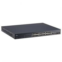 EX17242 Series Web-smart 24-port 10/100BASE-TX PoE (IEEE 802.3at) and 2-port combo Gigabit SFP Ethernet Switch
